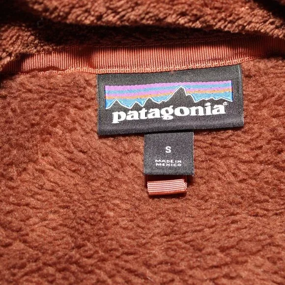 Patagonia Womens Re-Tool Snap T Pullover Brown Coral Size Small - Picture 3 of 7